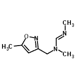 CAS#: 476364-22-4, N,N'-Dimethyl-N-[(5-methyl-1,2-oxazol-3-yl)methyl]imidoformamide