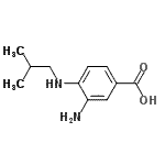 CAS#: 476634-97-6, 3-Amino-4-(Isobutylamino)Benzoic Acid