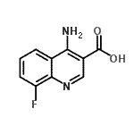 CAS#: 476683-65-5, 4-Amino-8-Fluoro-3-Quinolinecarboxylic Acid