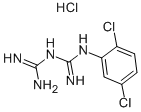 CAS 登录号：4767-32-2， 1-(2,5-二氯苯基)双胍盐酸盐