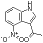 CAS 登录号：4769-95-3， 1-(4-硝基-1H-吲哚-3-基)乙酮