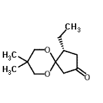 CAS 登录号：477293-78-0， (4R)-4-乙基-8,8-二甲基-6,10-二氧杂螺[4.5]癸烷-2-酮