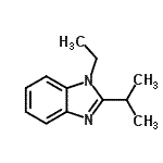CAS 登录号：477502-56-0， 1-乙基-2-异丙基-1H-苯并咪唑