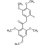 CAS#: 478316-32-4, 2-(2-Iodo-4,5-Dimethoxyphenyl)-1-(2,4,6-Trimethoxyphenyl)Ethanone