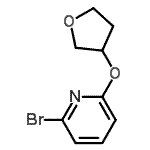 CAS 登录号：478366-27-7， 2-溴-6-四氢呋喃-3-基氧基-吡啶