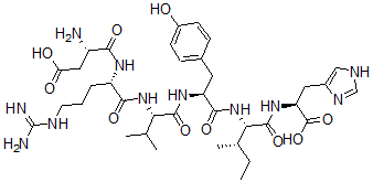 CAS 登录号：47896-63-9， 5-L-异亮氨酸-1-6-血管紧张素 II