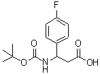 CAS#: 479064-88-5, Boc-L-3-Amino-3-(4-Fluorophenyl)-Propionic Acid