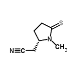CAS#: 479411-61-5, [(2S)-1-Methyl-5-Thioxo-2-Pyrrolidinyl]Acetonitrile