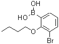 CAS 登录号：480425-34-1， (3-溴-2-丁氧基苯基)硼酸