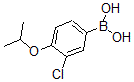 CAS 登录号：480438-56-0， B-[3-氯-4-(1-甲基乙氧基)苯基]-硼酸