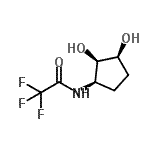 CAS 登录号：481073-51-2， N-[(1R,2R,3S)-2,3-二羟基环戊基]-2,2,2-三氟乙酰胺