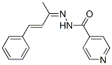 CAS 登录号：4813-12-1， N-[[(E)-4-苯基丁-3-烯-2-亚基]氨基]吡啶-4-甲酰胺