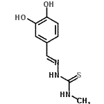 CAS#: 481645-08-3, (2E)-2-(3,4-Dihydroxybenzylidene)-N-Methylhydrazinecarbothioamide