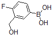 CAS 登录号：481681-02-1， B-[4-氟-3-(羟基甲基)苯基]-硼酸