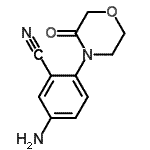 CAS 登录号：482308-11-2， 5-氨基-2-(3-氧代吗啉-4-基)苯甲腈