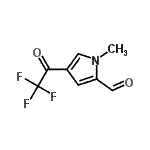 CAS 登录号：482584-40-7， 1-甲基-4-(三氟乙酰基)-1H-吡咯-2-甲醛
