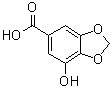 CAS 登录号：482627-94-1， 7-羟基-1,3-苯并二氧戊环-5-羧酸