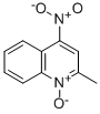 CAS 登录号：4831-62-3， 2-甲基-4-硝基喹啉 1-氧化物