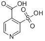 CAS 登录号：4833-93-6， 3-磺基异烟酸