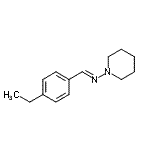 CAS#: 485356-46-5, (E)-1-(4-Ethylphenyl)-N-(1-Piperidinyl)Methanimine