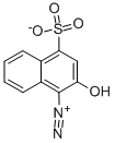 CAS 登录号：4857-47-0， 1-重氮基-4-磺基萘-2-醇