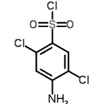 CAS 登录号：4857-94-7， 4-氨基-2,5-二氯苯磺酰基氯化物