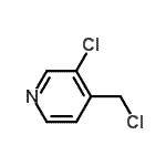 CAS#: 485828-89-5, 3-Chloro-4-(Chloromethyl)Pyridine