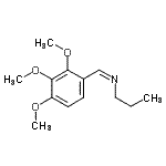 CAS 登录号：485842-35-1， (Z)-N-丙基-1-(2,3,4-三甲氧基苯基)甲亚胺