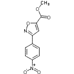 CAS#: 487034-01-5, Methyl 3-(4-Nitrophenyl)-1,2-Oxazole-5-Carboxylate
