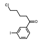 CAS 登录号：487058-90-2， 5-氯-1-(3-碘苯基)-1-戊酮
