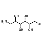 CAS#: 488-42-6, 1-Amino-1-Deoxyhexitol
