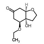 CAS#: 488138-32-5, (3aR,4S,7aR)-4-Ethoxy-3A-Hydroxyhexahydro-1-Benzofuran-6(2H)-One