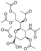 CAS 登录号：4887-11-0， 5-(乙酰氨基)-3,5-二脱氧-D-甘油-D-Ido-2-吡喃壬酮糖酸 2,4,7,8,9-五乙酸酯