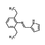 CAS 登录号：488856-56-0， (E)-N-(2,6-二乙基苯基)-1-(1H-吡咯-2-基)甲亚胺