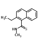 CAS#: 489470-29-3, 2-Ethyl-N-Methyl-1-Naphthalenecarbothioamide
