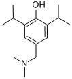 CAS 登录号：4918-95-0， 4-[(二甲基氨基)甲基]-2,6-二异丙基苯酚