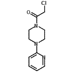 CAS 登录号：491837-81-1， 2-氯-1-[4-(2-吡啶基)-1-哌嗪基]乙酮