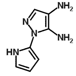 CAS#: 491872-66-3, 1-(1H-Pyrrol-2-Yl)-1H-Pyrazole-4,5-Diamine