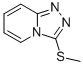CAS 登录号：4922-86-5， 3-(甲硫基)-1,2,4-三唑并[4,3-a]吡啶