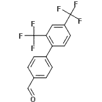 CAS 登录号：493031-00-8， 2',4'-二(三氟甲基)-4-联苯甲醛