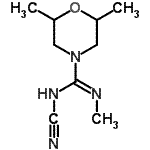 CAS#: 494763-16-5, N-Cyano-N',2,6-Trimethyl-4-Morpholinecarboximidamide