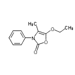 CAS 登录号：494779-58-7， 5-乙氧基-4-甲基-3-苯基-1,3-恶唑-2(3H)-酮