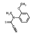 CAS 登录号：4953-60-0， 1-[(氰基硫代甲酰)(甲基)氨基]-2-甲氧基苯
