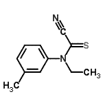 CAS 登录号：4955-58-2， 1-[(氰基硫代甲酰)(乙基)氨基]-3-甲基苯