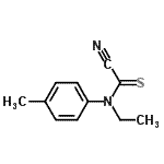 CAS#: 4955-69-5, 1-[(Cyanocarbonothioyl)(Ethyl)Amino]-4-Methylbenzene