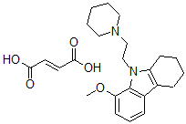 CAS#: 49558-40-9, But-2-Enedioic Acid, 1-Methoxy-9-[2-(1-Piperidyl)Ethyl]-5,6,7,8-Tetrahydrocarbazole