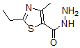 CAS 登录号：496057-26-2， 2-乙基-4-甲基-5-噻唑羧酸酰肼