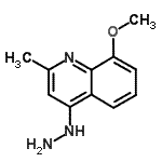 CAS#: 49612-19-3, 4-Hydrazino-8-Methoxy-2-Methylquinoline