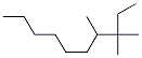 CAS 登录号：49622-18-6， 3,3,4-三甲基癸烷