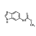 CAS 登录号：49628-79-7， 甲基1H-苯并咪唑-5-基氨基甲酸酯